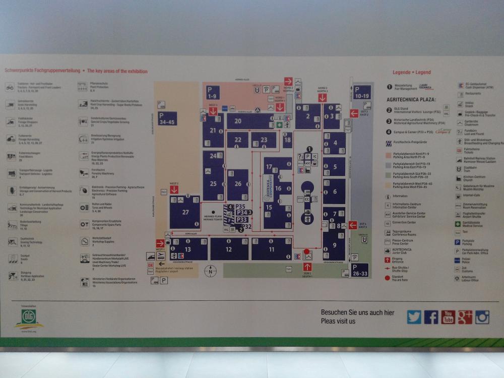 2015 Hanover/Germany Agritechnica exhibition