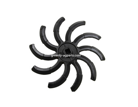 Spider Cultivator 16'' Spider wheel left hand soil throw 16LH 