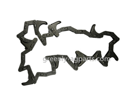 87495864AH Cornheader gathering Havest Chain With Chrome Cover