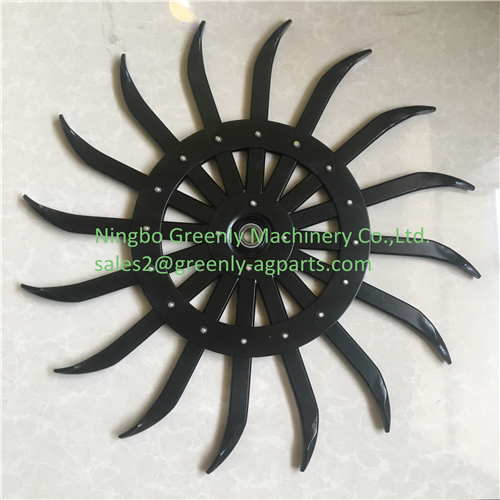 John Deere 21in Rotary Hoe Wheel AN142664 3400111G