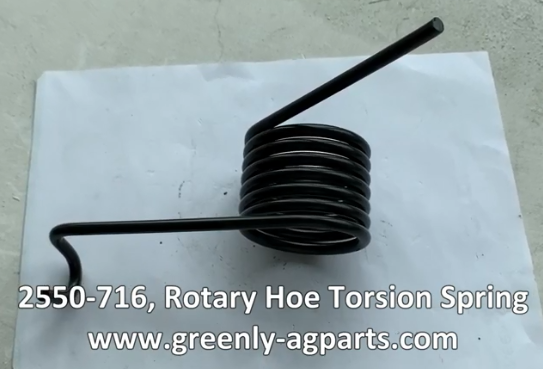 Yetter Rotary Hoe Wheel Arm Torsion Spring 2550-716 1837420