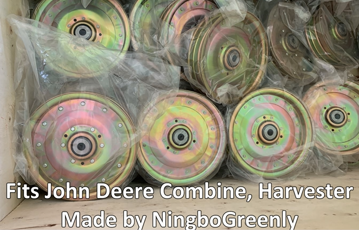 John Deere Flat Flanged Idler Pulley G94450 AH94450 